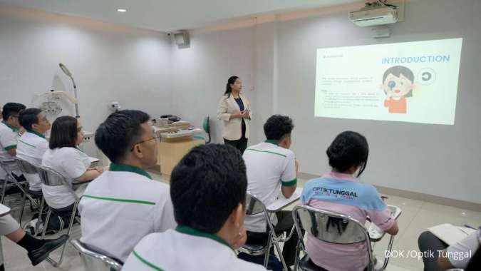 Siapkan Gerai Khusus Anak, Optik Tunggal Tingkatkan Kemampuan Karyawan