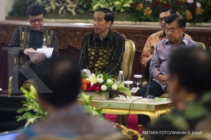 Jokowi perintahkan menteri kendalikan anggarannya