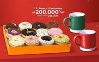 Promo J.CO Paket 1 Lusin Donut & Cangkir Hemat, Berlaku 22-28 Desember 2025