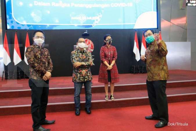 Trisula Corporation selesaikan donasi Covid-19 melalui Pasar Modal Peduli Indonesia