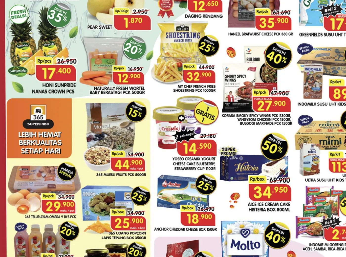 Promo Superindo Weekday Periode 18-21 November 2024