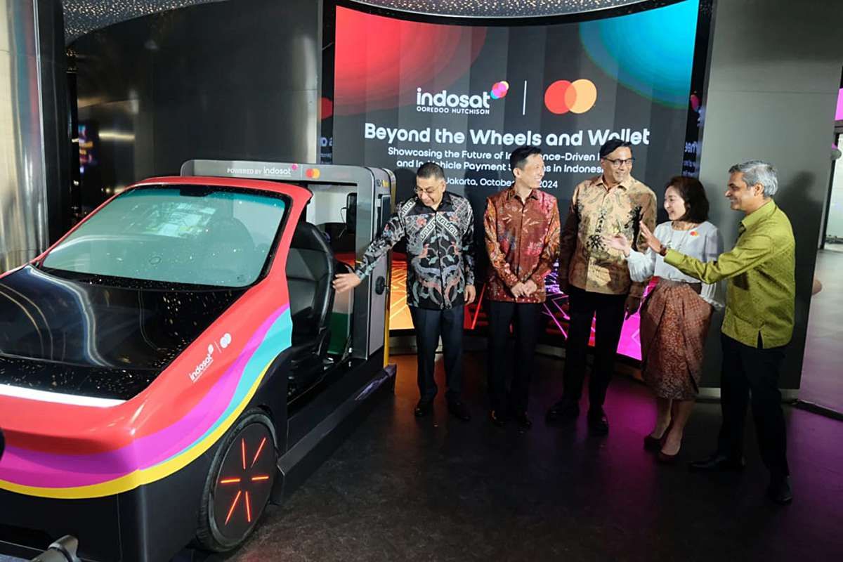 Indosat dan Mastercard Kembangkan Solusi Pembayaran dalam Kendaraan Pintar