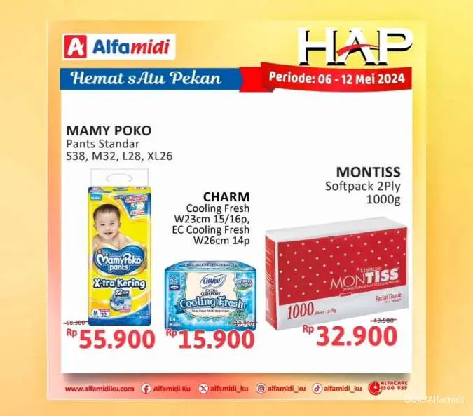 Promo Alfamidi Hemat Satu Pekan Periode 6-12 Mei 2024