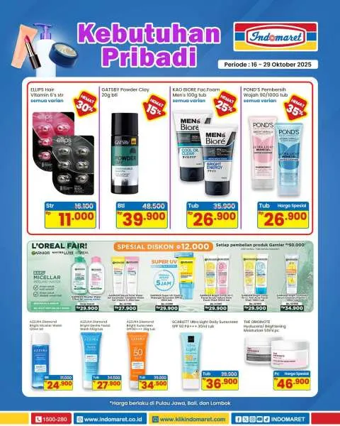 Promo Indomaret Super Hemat Periode 16-29 Oktober 2025