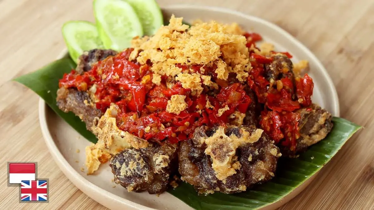Resep Weekend Buntut Goreng Kremes Sambal Balado, Makin Nikmat Karena Dipresto