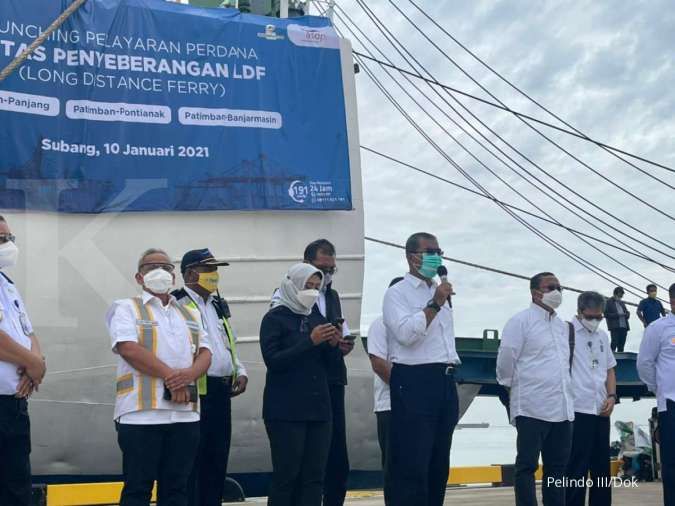 Kemenhub resmikan pelayaran perdana lintas penyeberangan di Pelabuhan Patimban