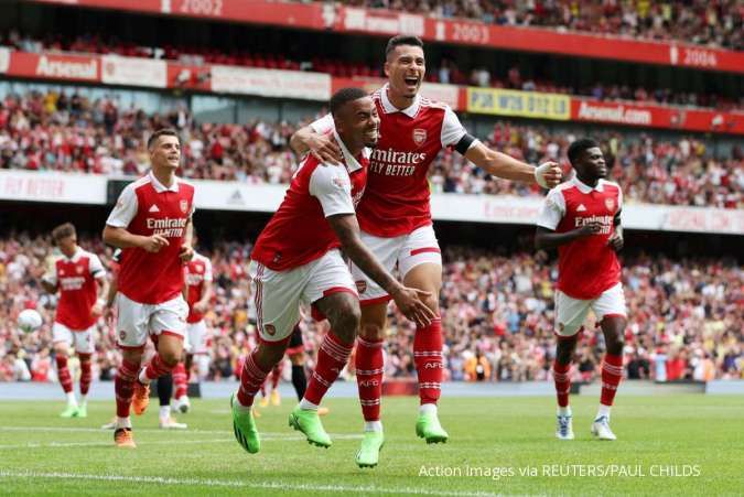 Klasemen Liga Inggris: Arsenal Masih Jadi Pemucak Klasemen Sementara