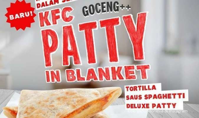 Promo KFC di Bulan Mei 2022, Nikmati Patty in Blanket Hanya Rp 13.000-an Saja