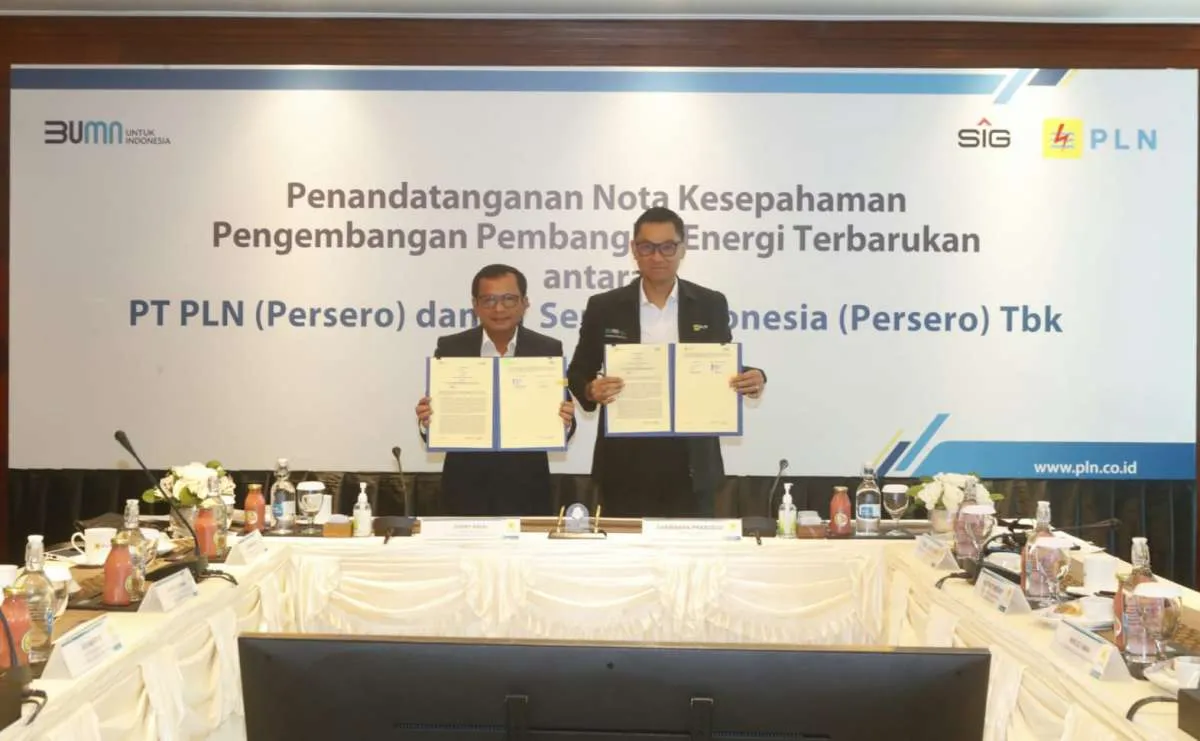 Punya Banyak Lahan, Semen Indonesia Gandeng PLN Dorong Penggunaan Energi Bersih