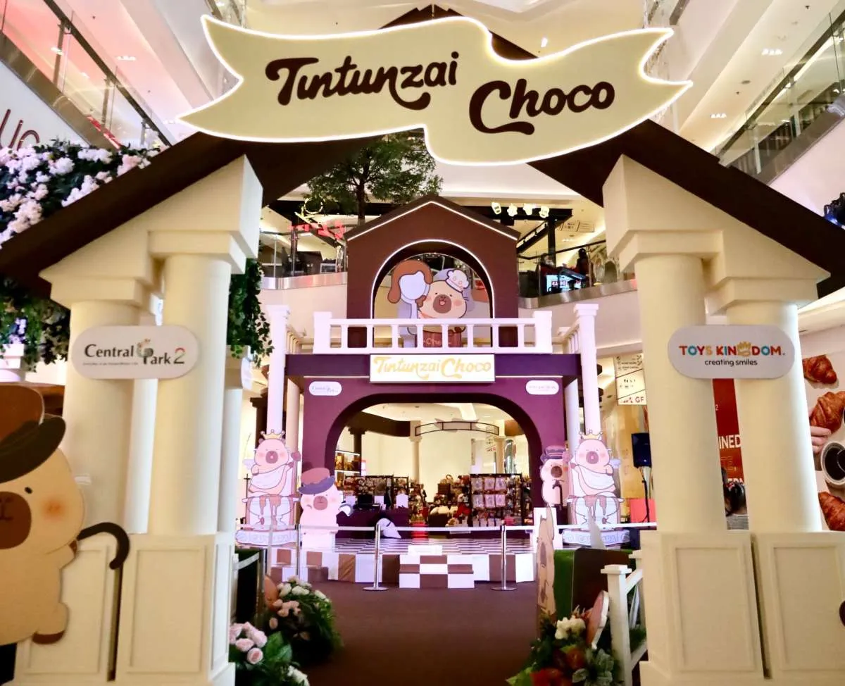 Sambut Libur Sekolah, Central Park 2 Hadirkan Instalasi Tuntunzai Capybara Chocolate