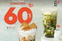 Promo 8.8 Xiboba 2022, Diskon 60% Semua Menu di ShopeeFood Double Date