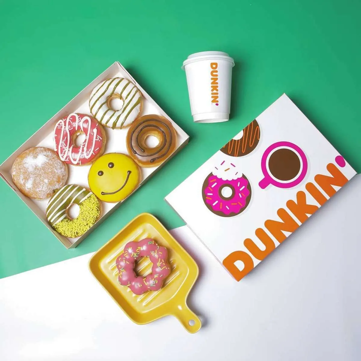 Promo Dunkin Donuts hari ini 22 Mei 2021, 18 Donat mulai dari Rp 120.000 saja!