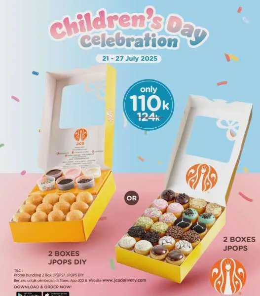 Promo JCO Hari Anak Nasional Juli 2025