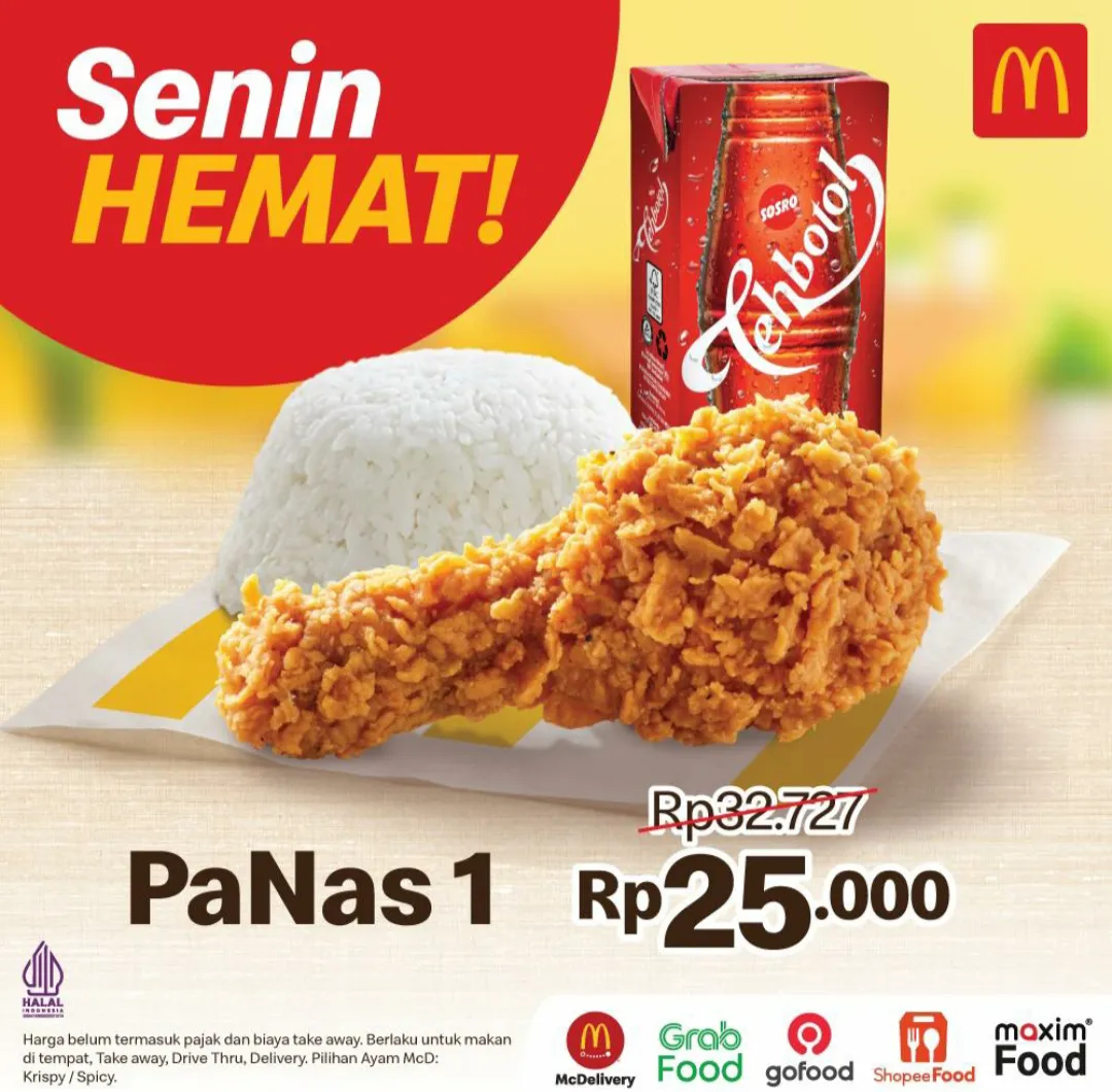 Promo McD Senin Hemat