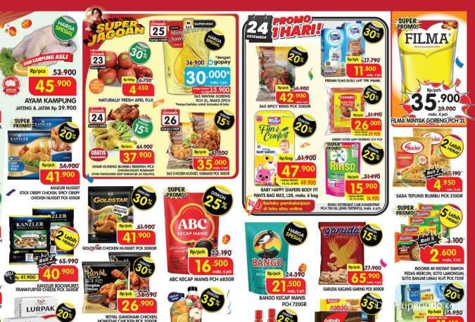 Promo Superindo Hari Ini 23-26 Desember 2024, Udang-Sabun Cair Diskon 40%