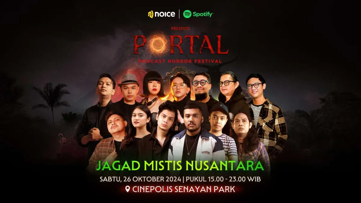 Sambut Halloween, Podcast Horror Festival (PORTAL) dari Noice & Spotify Segera Hadir 