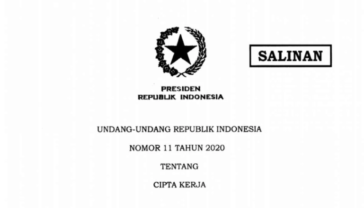 Akhirnya, pemerintah rilis 49 peraturan pelaksana UU Cipta Kerja