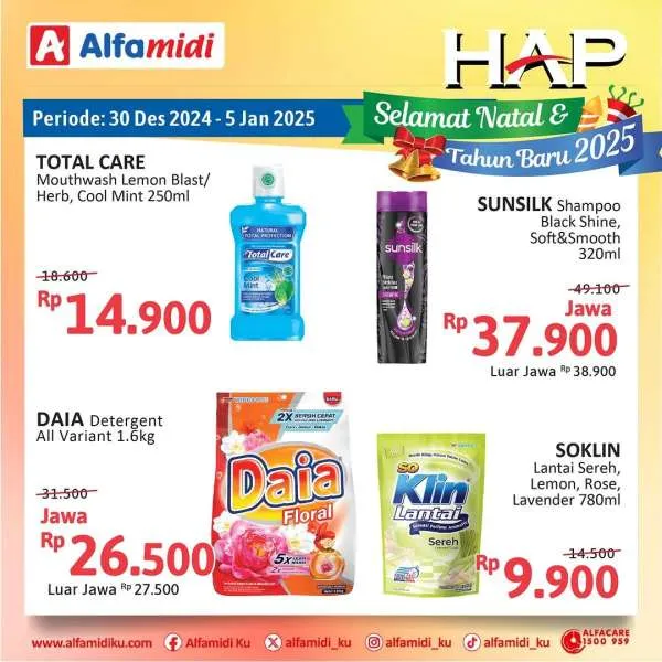 Promo Alfamidi Hemat Satu Pekan Periode 30 Desember 2024-5 Januari 2025