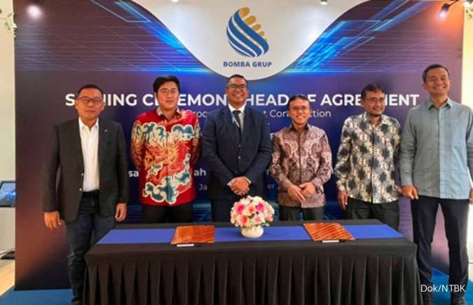 Nusatama Berkah (NTBK) Teken Kontrak Pembangunan Pengolahan Batubara dari Bomba Group