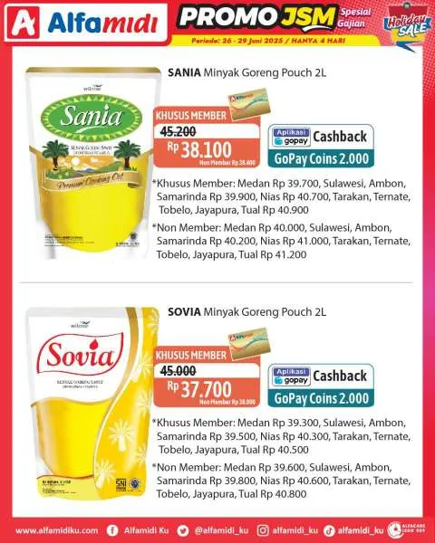 Promo JSM Alfamidi Spesial Gajian Periode 26-29 Juni 2025