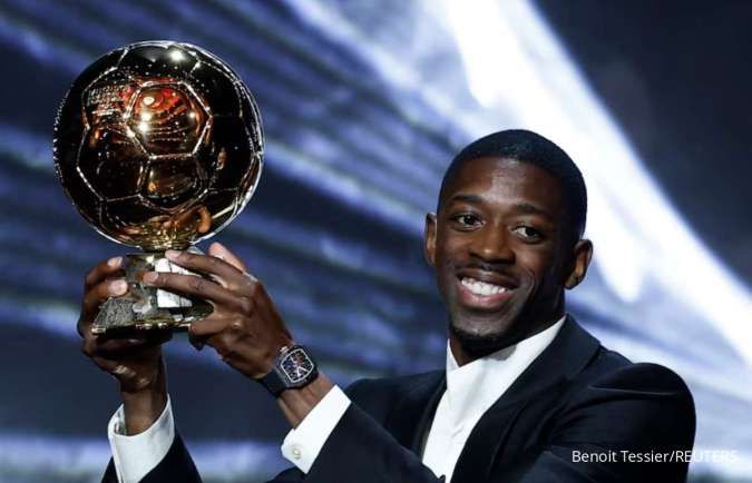 Ranking Pemain Pria Terbaik Ballon d'Or 2025: Ousmane Dembele hingga Cole Palmer