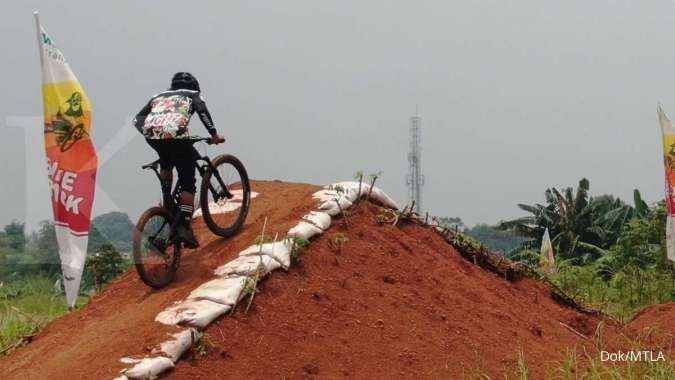 Metland bangun jalur sepeda cross country terbesar di Indonesia 