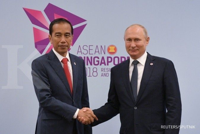 Media Rusia Bocorkan Hal yang Akan Didiskusikan Jokowi dan Putin 