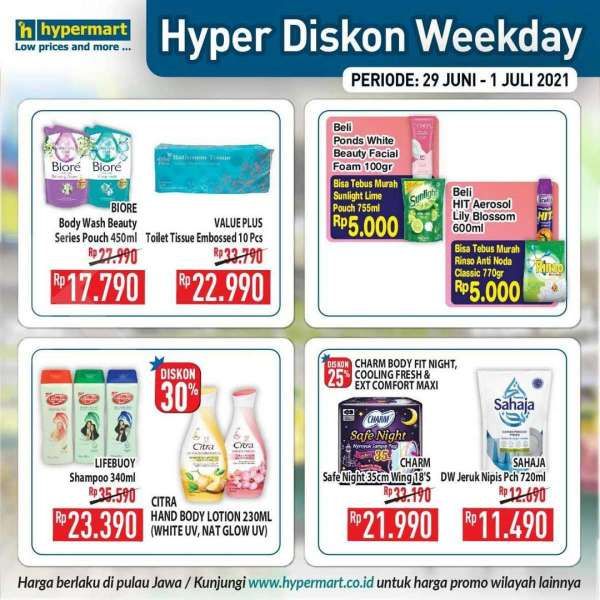 Promo Hypermart weekday 29 Juni – 1 Juli 2021 