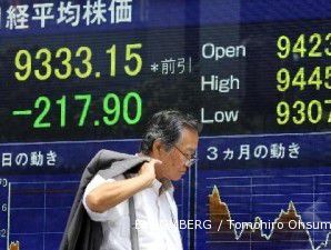 Indeks Nikkei 225 kembali anjlok