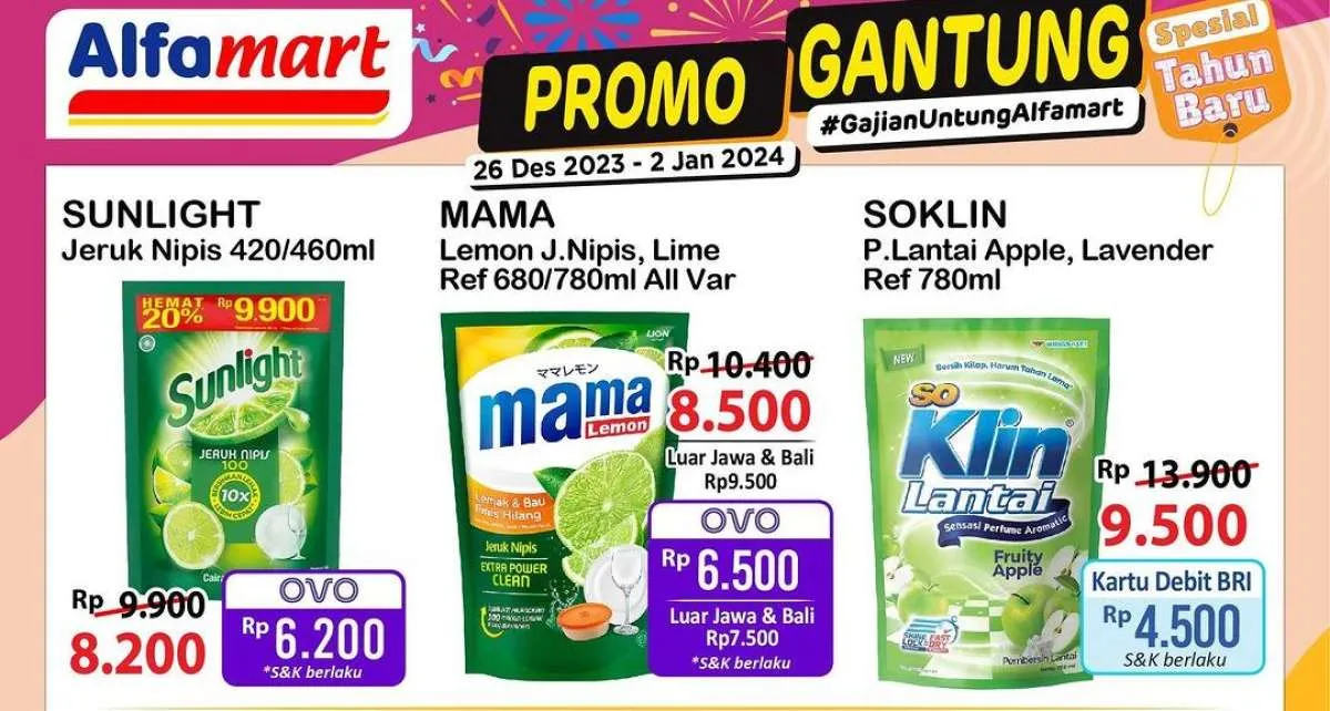 Promo Alfamart Gajian Untung 28 Desember 2023, Belanja Hemat di Akhir Tahun