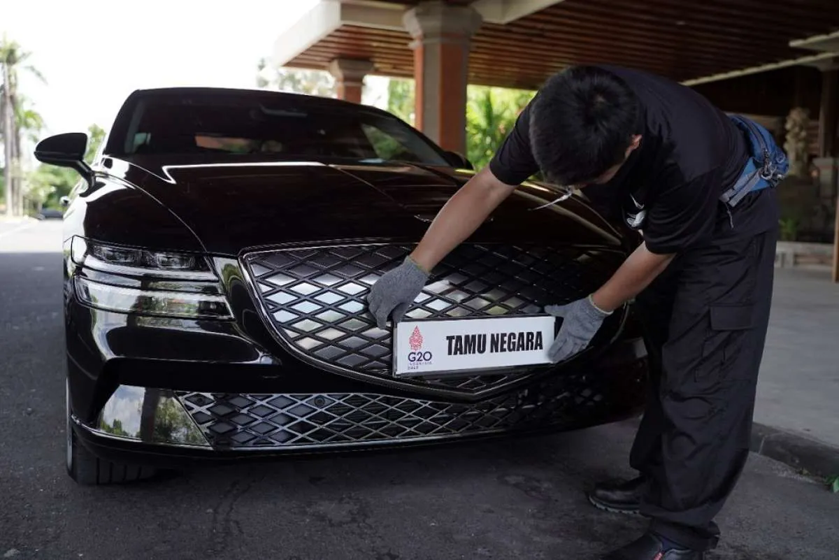 Hyundai Lakukan Pengecekan Unit Genesis Electrified G80 & IONIQ 5 Jelang  KTT G20