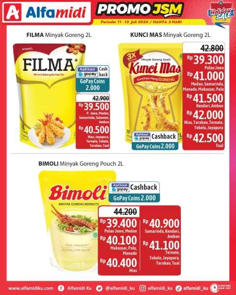 Promo JSM Alfamidi Periode 11-13 Juli 2025