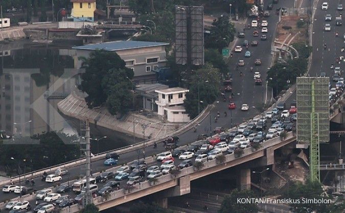 Tingkat kemacetan Jakarta turun drastis saat pandemi, Pengamat: Jangan dibanggakan