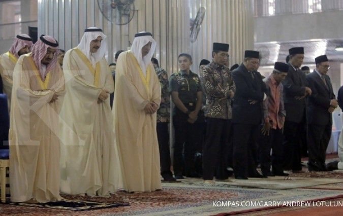 Raja Salman hanya 15 menit kunjungi Istiqlal
