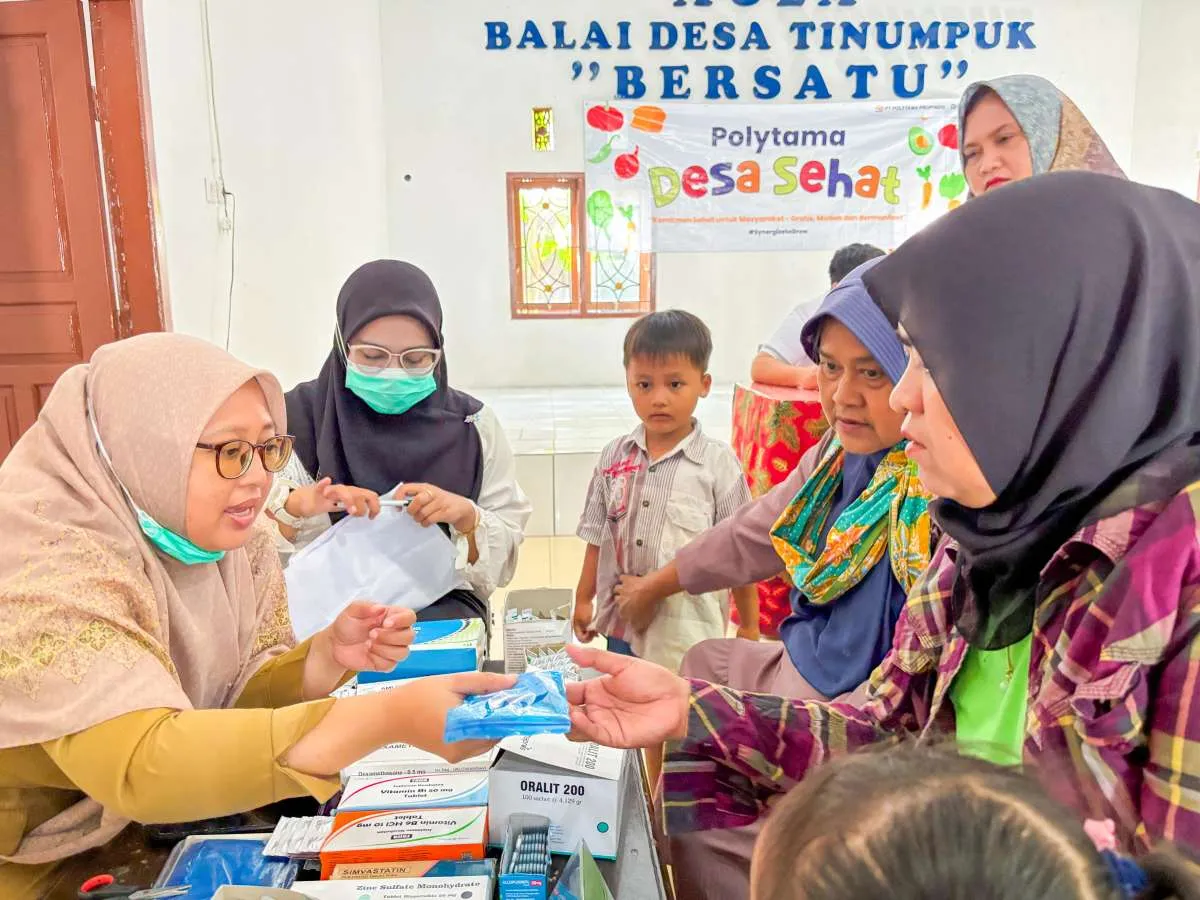 Polytama Perkuat Hubungan dengan Komunitas Lewat Program Desa Sehat