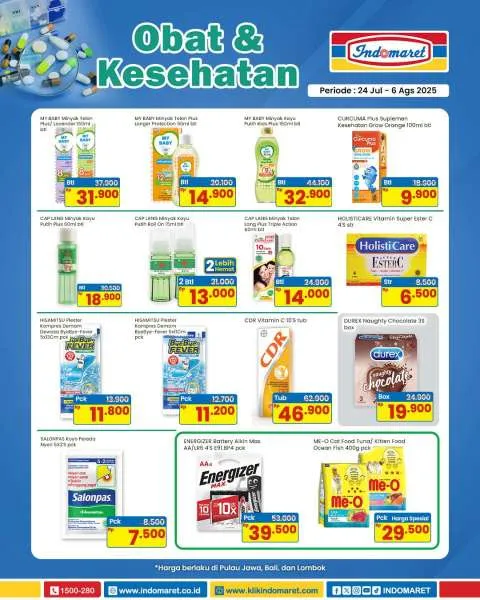 Promo Indomaret Super Hemat Periode 24 Juli-6 Agustus 2025