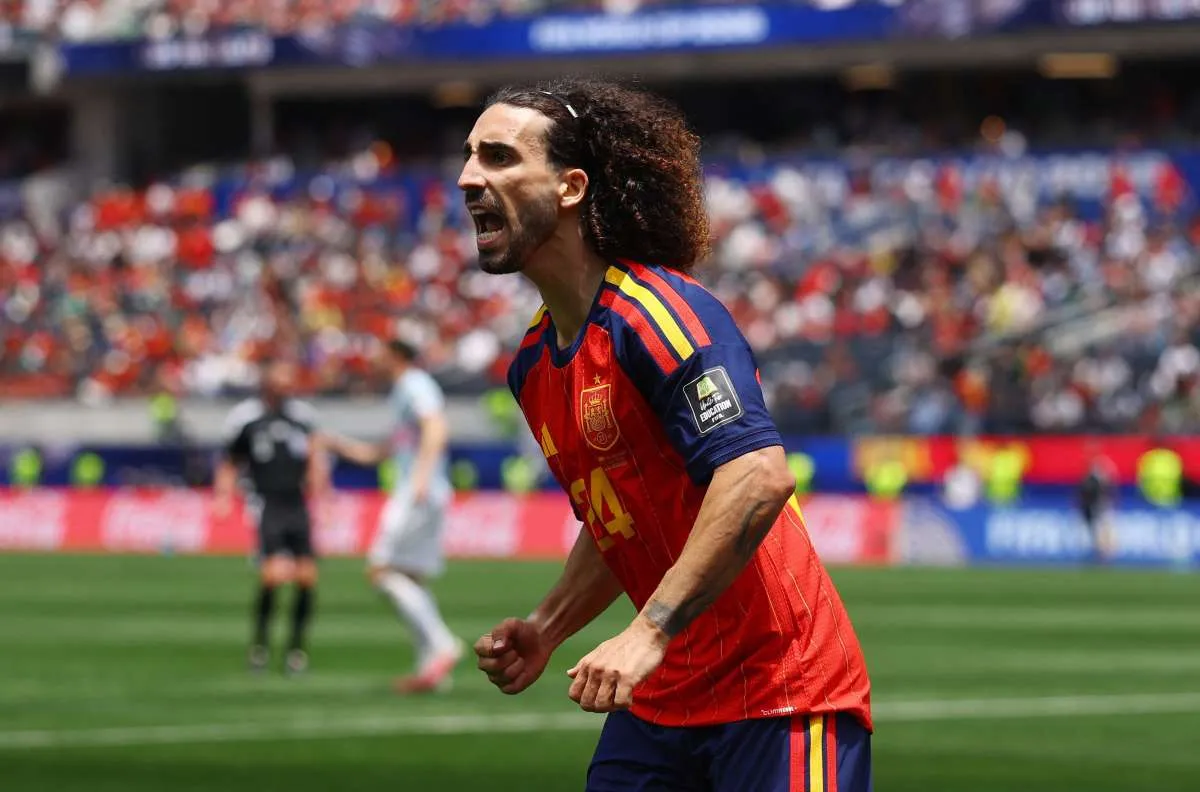 De la Fuente Tagih Janji Cucurella untuk Tato Wajahnya usai Spanyol Juara Dunia