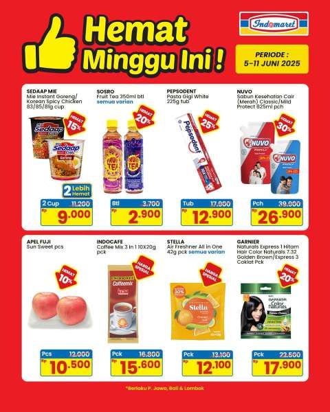 Promo Indomaret 5-11 2025 Juni Hemat Minggu Ini