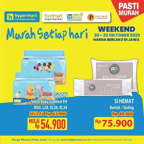 Promo JSM Hypermart Terbaru 20-23 Oktober 2023, Hyper Diskon Weekend 4 Hari