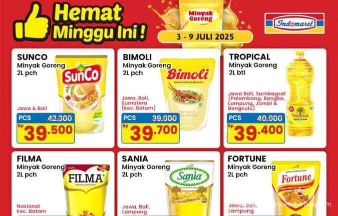 Promo Minyak Goreng di Indomaret Berakhir Besok, Harga Berbeda di Setiap Wilayah