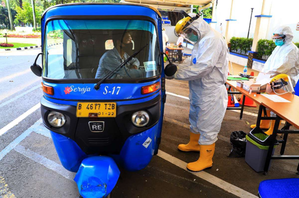 Rapid test untuk pengemudi transportasi