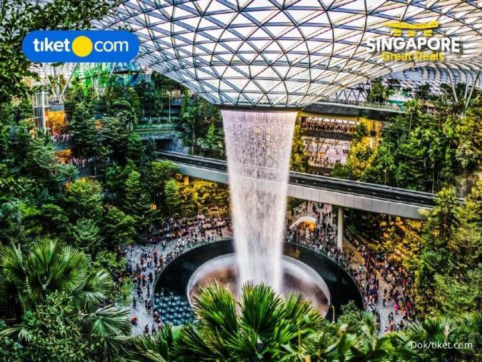 Bandara Changi Kini Jadi Destinasi Wajib Dikunjungi di Singapura, Tak Sekedar Transit