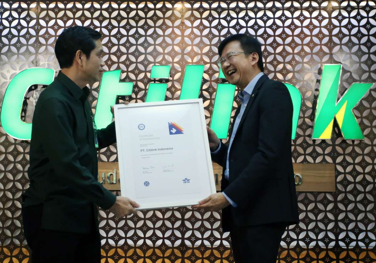 Citilink Bergabung dengan Asosiasi Penerbangan Global