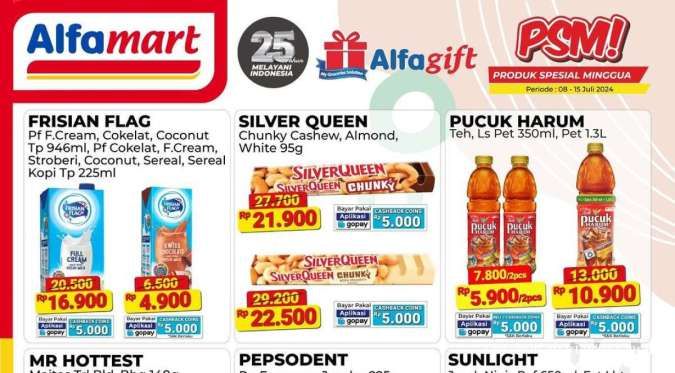 Promo PSM Alfamart 8-15 Juli 2024, Dapatkan Frisian Flag Hanya Rp 4.900 Saja