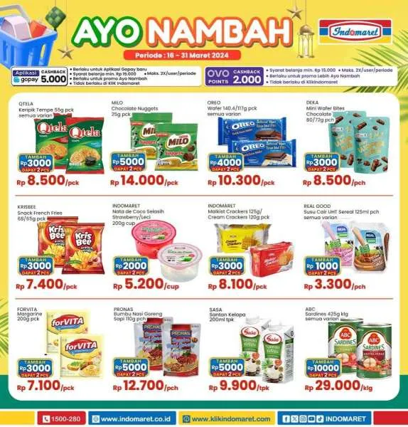 Promo Indomaret Super Hemat Periode 16-31 Maret 2024