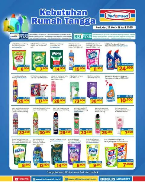 Promo Indomaret Super Hemat Periode 29 Mei-11 Juni 2025