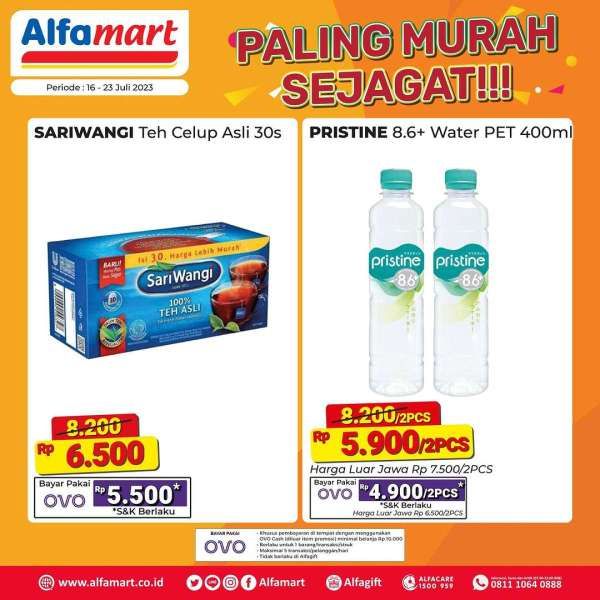 Katalog Harga Promo Alfamart Terbaru 16-23 Juli 2023