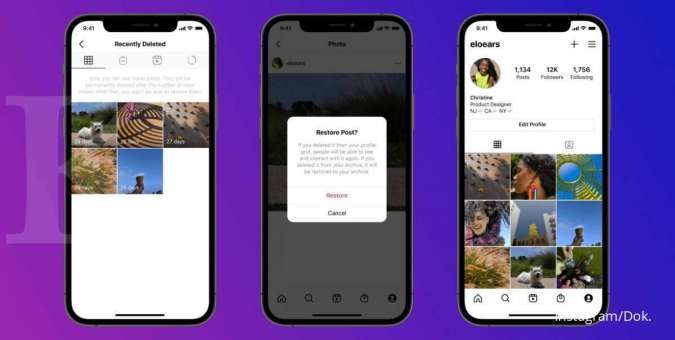 Lindungi dari hacker, Instagram perkenalkan fitur munculkan foto yang telah dihapus 