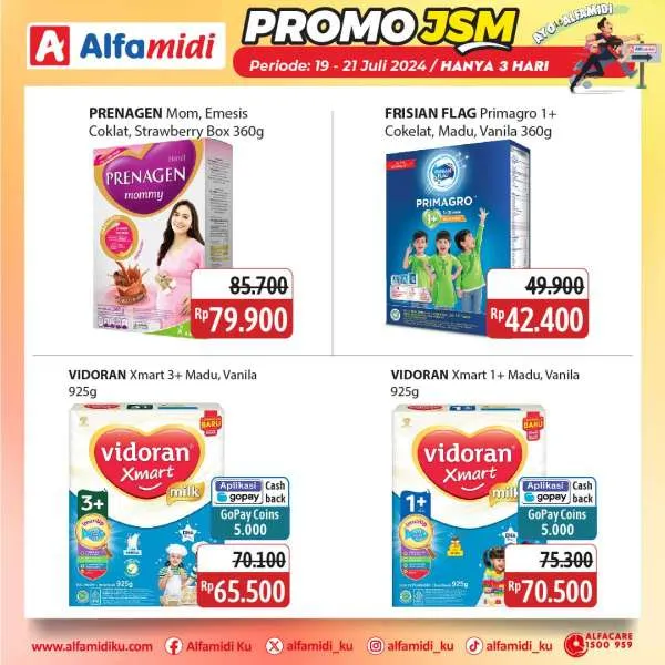 Promo JSM Alfamidi Periode 19-21 Juli 2024