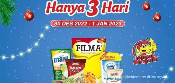 Harga Promo JSM Indomaret 30 Desember 2022-1 Januari 2023, Promo Hanya 3 Hari!